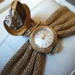 vintage art nouveau 14k baume et mercier bracelet watch
