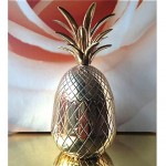 vintage brass pineapple ice bucket