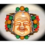 vintage larry vrba buddha bracelet