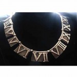 vintage margot de taxco roman numeral necklace