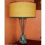 vintage mid-century rembrandt table lamp