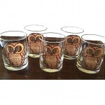 vintage midcentury georges briard glasses set