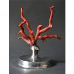 vintage spanish silver and coral tree z