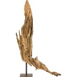 vintage large driftwood sculpture