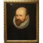 antique 17th century oil portrait