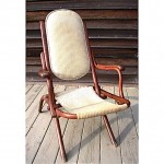 antique 1800s thonet folding chair