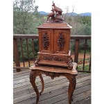 collection of antique black forest furniture z