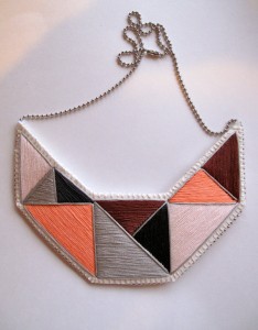 an astrid endeavor embroidered necklace 1