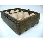 vinatge 1903 star egg carrier and tray
