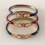 vintag trio of 1980s gucci snakeskin bracelets z