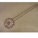 vintage 1940s william spratling silver amethyst brooch necklace