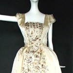 vintage 1950s christian dior lesage embroidered evening gown