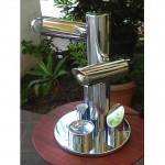 vintage 1960s fase babilonia chrome desk lamp z