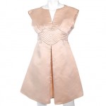 vintage 1960s pierre cardin satin mini dress z