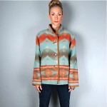 vintage 1970s pendleton wool blanket coat