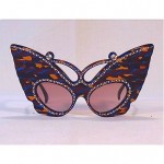 vintage 1980s french novelty butterfly sunglasses z
