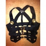 vintage 1990s versace bondage collection corset