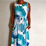 vintage alfred shaheen maxi dress