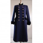 vintage christian dior wool military coat