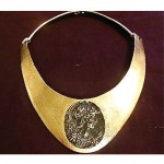 vintage diane love roman warrior necklace