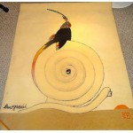 vintage edward fields rug designed by burt groedel