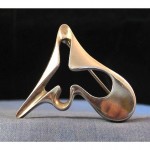 vintage georg jensen silver brooch