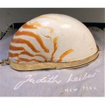 vintage judith leiber nautilus shell handbag