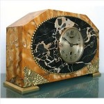 vintage junghans marble mantel clock