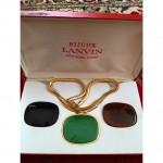 vintage lanvin bijoux necklace set z