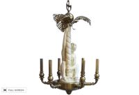 vintage monkey chandelier