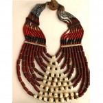 antique polynesian tribal necklace z