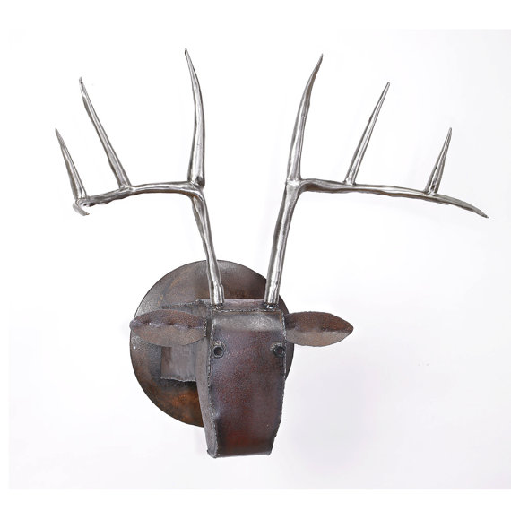 the steel fork reclaimed metal wall sculpture