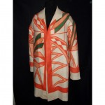 vintage 1920s art deco linen jacket z