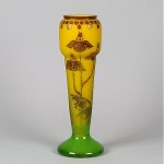 vintage 1920s le verre francais by schneider glassworks cameo vase