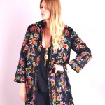 vintage 1970s silk embroidered jacket z