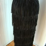 vintage 1990s issey miyake fringed pleats please skirt