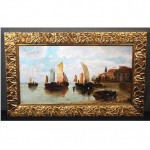 vintage 19th century French oil painting