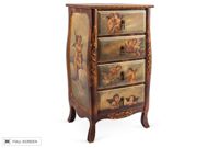 vintage c. 1910 dresser with cherubs