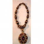 vintage c. 1930s joseff of hollywood necklace