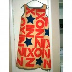 vintage collectible nixon campaign dress z