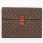 vintage louis vuitton poche ministre logo porfolio