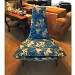 vintage mid-century karpen slipper chair