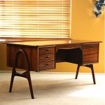 vintage mid-century rosewood danish desk z