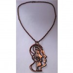 vintage rebajes copper necklace