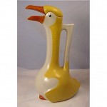 vintage sandoz for haviland limoges goose pitcher