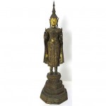 antique 1800s thai buddhist statue