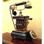 antique working telephone