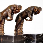 vintage 1920s french moreau bookends z
