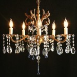 vintage 1950s chandelier