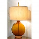 vintage 1956 blenko lamp